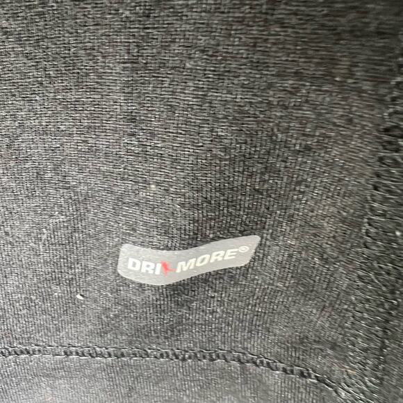 Black “No Days Off” Graphic Short Sleeve Workout T-Shirt Size Large - Picture 5 of 6